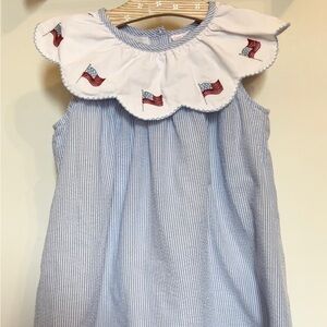 Stitchy Fish “Waving in the Wind Embroidered Dress”